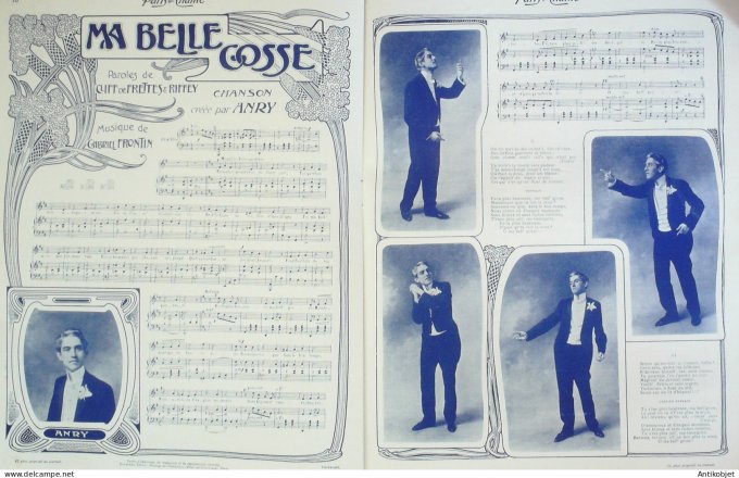 Paris qui chante 1904 #92 Martens Clerc Duval Donorze Anry Taxil Darclée