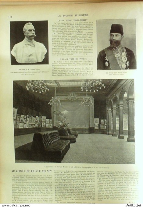 Le Monde illustré 1903 n°2392 Guilvinec St-Guenolé Edouard VII  proclamation Vietnam Hanoï 29)