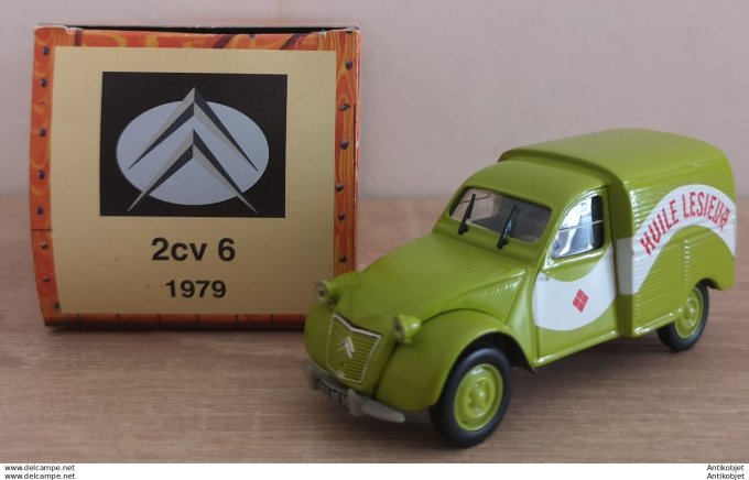 Citroen 2cv 6 Huile Lesieur 1979 Norev 1:43