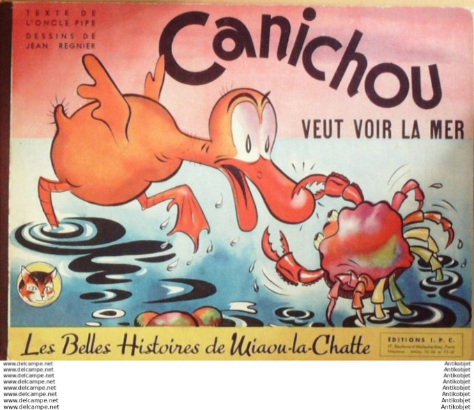 Miaou la chatte Canichou veut voir la mer (Parent) Eo 1943