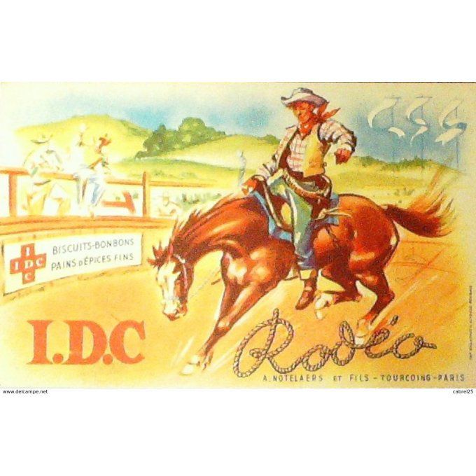 Buvard RODEO Biscuiterie