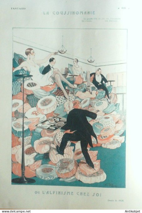 Fantasio 435 1925 Barbier Dufour Guillaume Pem Willette Mirande