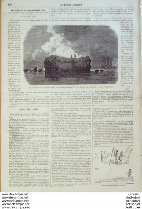 Le Monde illustré 1866 n°505 Buenos Aires Suède Types Portugal Lisbonne Angleterre Londres