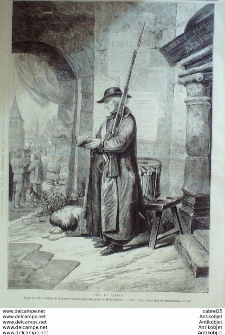 Le Monde illustré 1866 n°505 Buenos Aires Suède Types Portugal Lisbonne Angleterre Londres