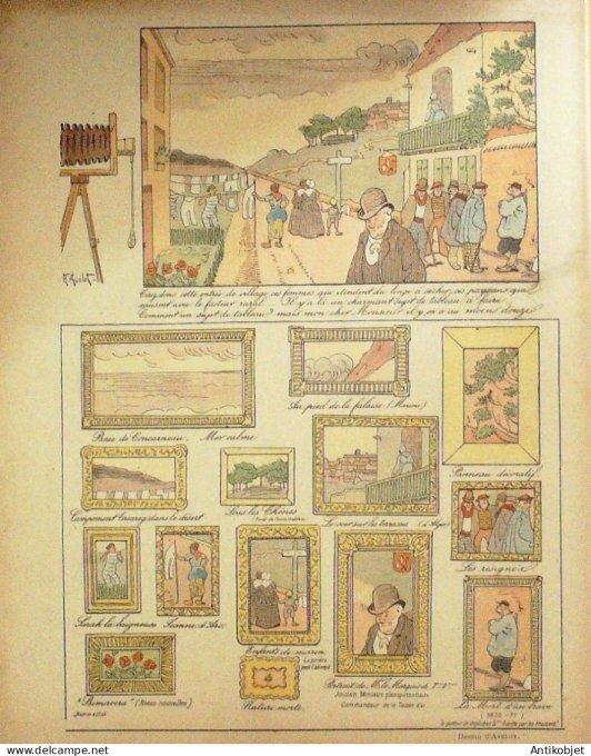 Le Rire 1901-08- 3 # 352 Journal humoristique Ed.Originale St-Alphonse