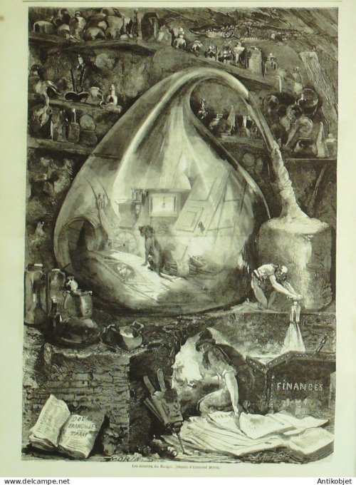 Le Monde illustré 1863 n°316 Mexique Puebla San Augoustino Del Palmar Pologne Kazimierz Opéra Paris 