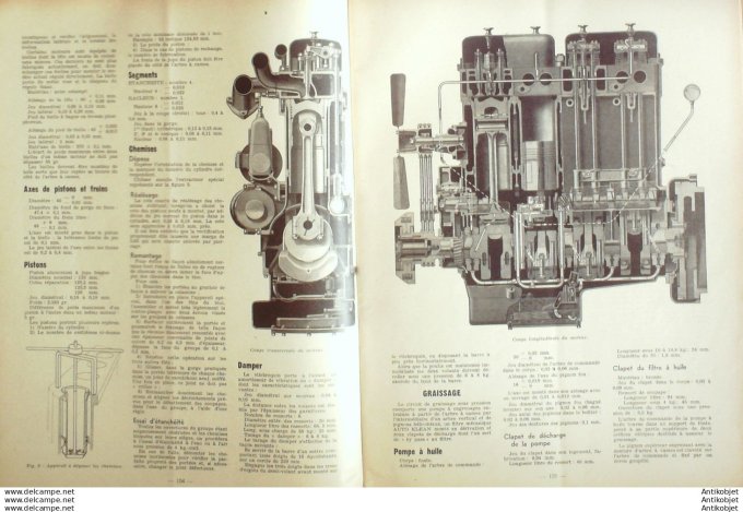 R.T Automobile Renault 505 CADILLAC 49 50 1951