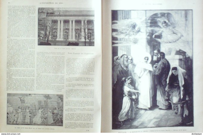 Le Monde illustré 1900 n°2235 Afrique-Sud Prétoria Fachoda Transvaal Fourgon électrique