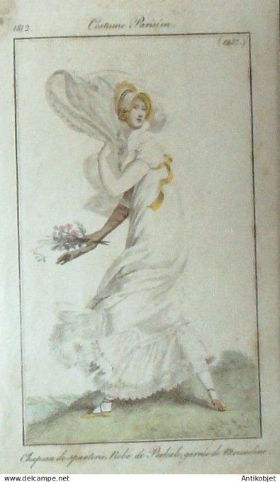 Costume Parisien 1812 # 1257 Robe de Perkale