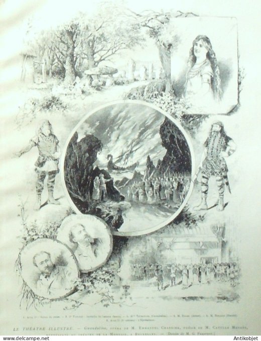 Le Monde illustré 1886 n°1517 affaire du châteauvillain Tour de Nesle François Ier à Benvenuto