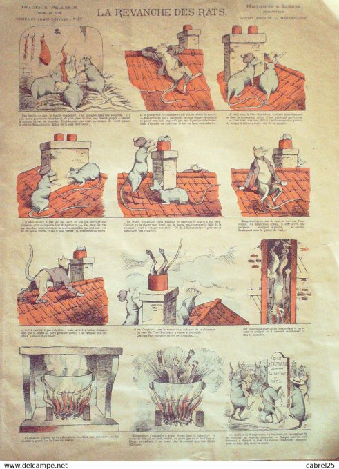 La Revanche Des Rats (Pellerin d'epinal)