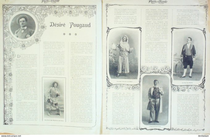 Paris qui chante 1905 n°139 Pougaud numéro Spécial