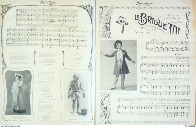 Paris qui chante 1905 n°139 Pougaud numéro Spécial