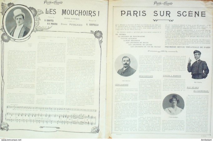 Paris qui chante 1905 n°139 Pougaud numéro Spécial