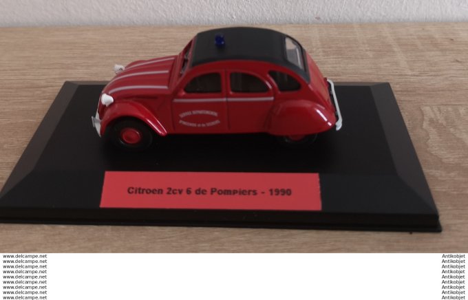 Citroen 2cv 6 de Pompiers 1:43 1990 Universal Hobbies