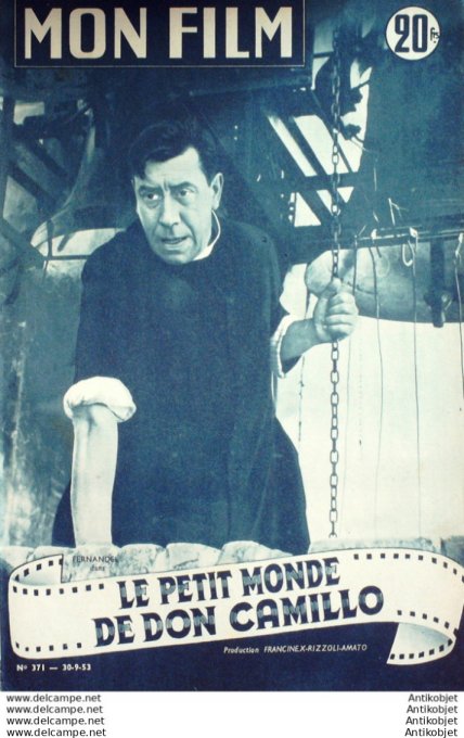 Le petit monde de Don Camillo Fernandel Vera Taloul Gino Cervi