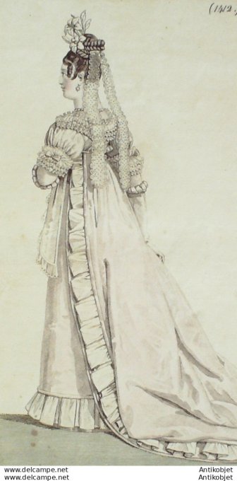 Costume Parisien 1814 # 1412 Costume de présentation