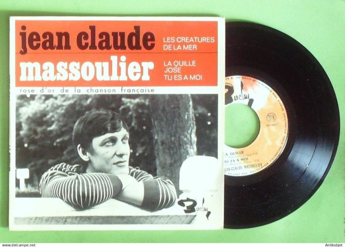 Massoulier Jean-Claude 45T EP Les créatures de la mer 1965