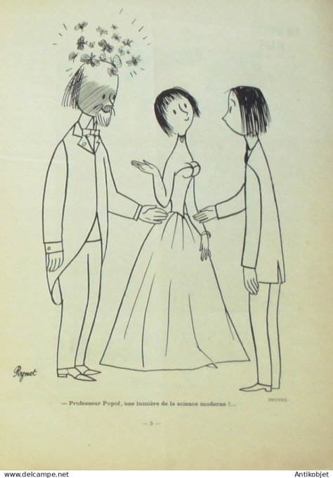 Le Rire 1954-11-15 #  38 Journal humoristique Ed.Originale Aviaton & confort
