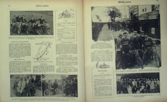 Moto Revue 1929 n° 329 Passet Sidecar 600 Brough Supérior Novi Graissage 2 temps