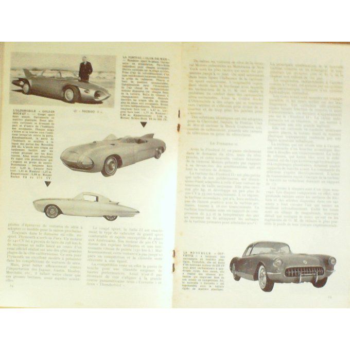 Meccano Magazine Autocar Chausson Manege Salla Ii Firebird Ii 1956