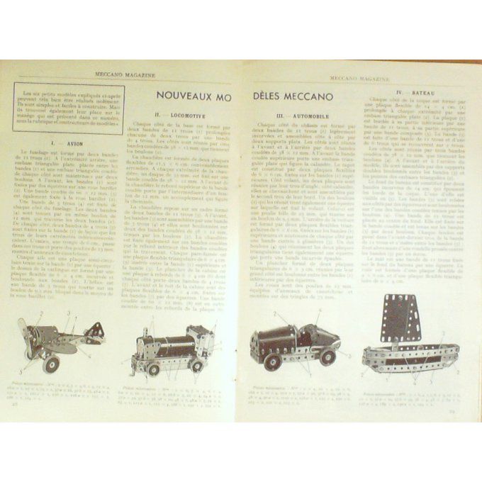 Meccano Magazine Autocar Chausson Manege Salla Ii Firebird Ii 1956