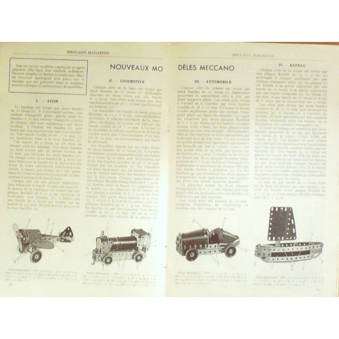 MECCANO MAGAZINE-AUTOCAR CHAUSSON-MANEGE-SALLA II-FIREBIRD II-1956