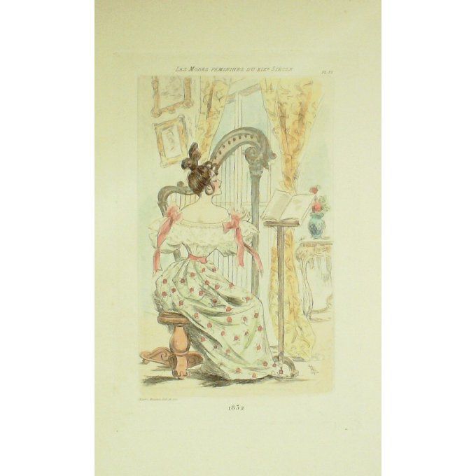 Mode Féminine époque 1832 (H.Boutet)