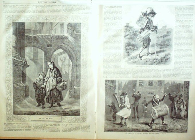 L'Univers illustré 1858 #  32 St- Etienne (42) comtesse Dash anterne magique