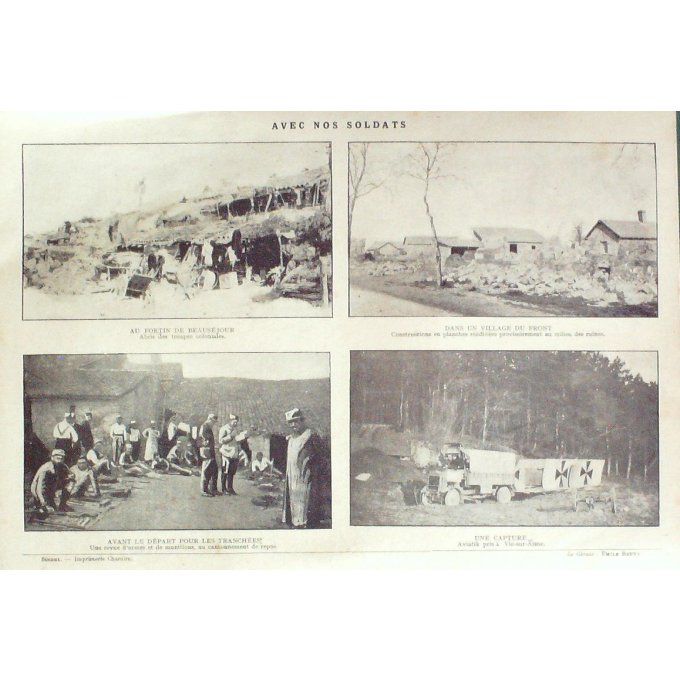 Pages de gloire 1915 n°32 SPAHIS GOUMIERS KRONPRINZ
