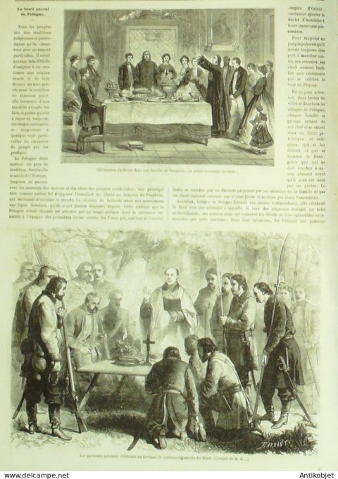 Le Monde illustré 1863 n°315 Mexique Santa-Anna Orizaba Ormesson (78) Cochinchine expédition