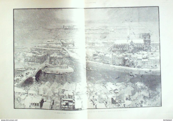 Le Monde illustré 1890 n°1719 Hongrie Budapest Pays-Bas Amsterdam Clairvaux (39)
