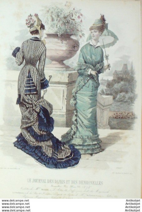 Journal des Dames Demoiselles 1877 # 1542 (Maison Morison)