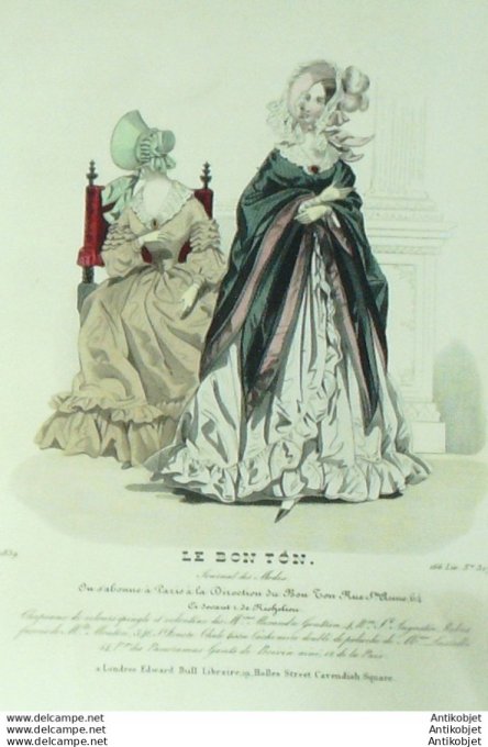 Le Bon Ton 1839 # 317 Robes (Maison Mouton)
