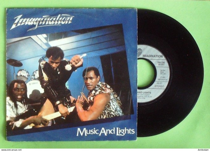 Imagination 45T SP Music and lights 1982