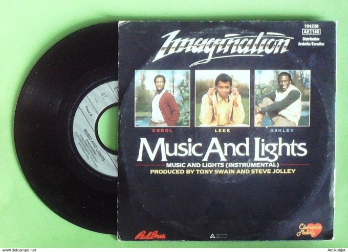Imagination 45T SP Music and lights 1982