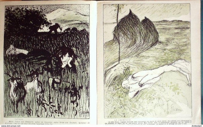 L'Assiette au beurre 1903 # 122 Monstres satyres Florane