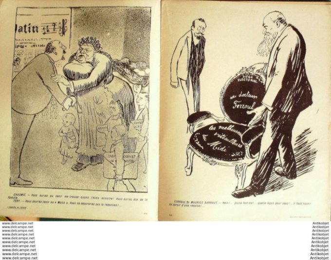 L'Assiette au beurre 1907 # 352 La treve des confiseurs Grandjouan