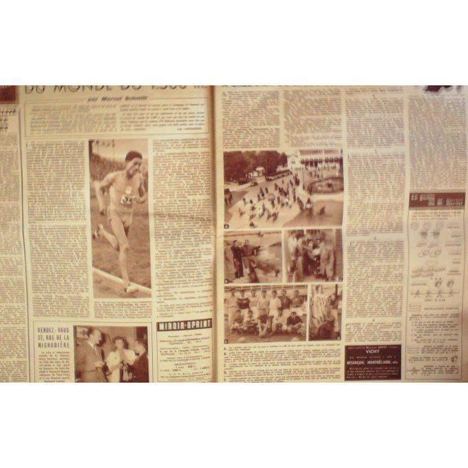 Miroir Sprint 1952 #  331 13 Oct El Mabrouk Barbadoro Famechon Lapebie Derny Terrot