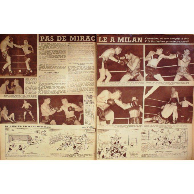 Miroir Sprint 1952 #  331 13 Oct El Mabrouk Barbadoro Famechon Lapebie Derny Terrot