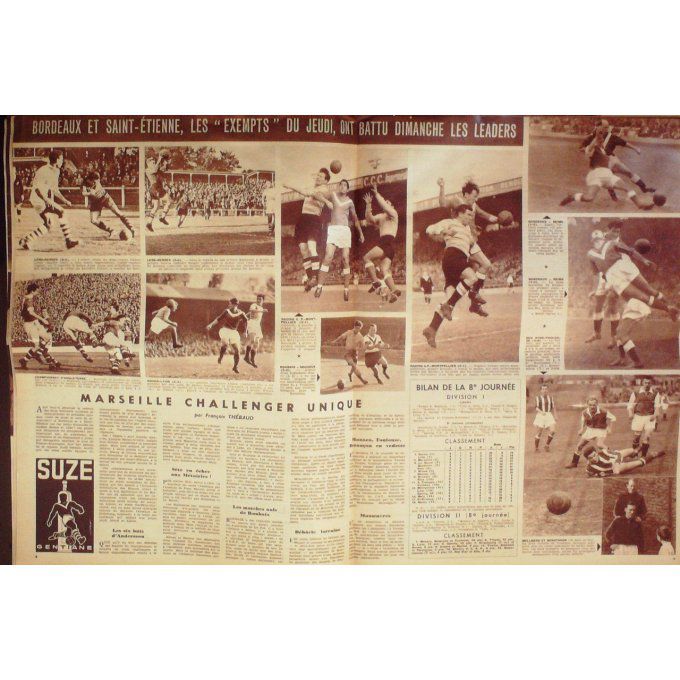 Miroir Sprint 1952 #  331 13 Oct El Mabrouk Barbadoro Famechon Lapebie Derny Terrot