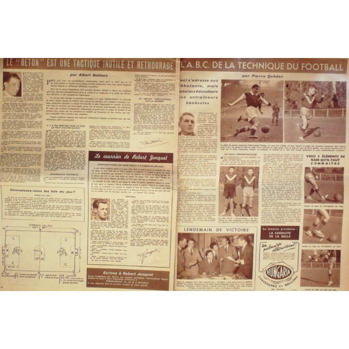 Miroir Sprint 1952 #  331 13 Oct El Mabrouk Barbadoro Famechon Lapebie Derny Terrot