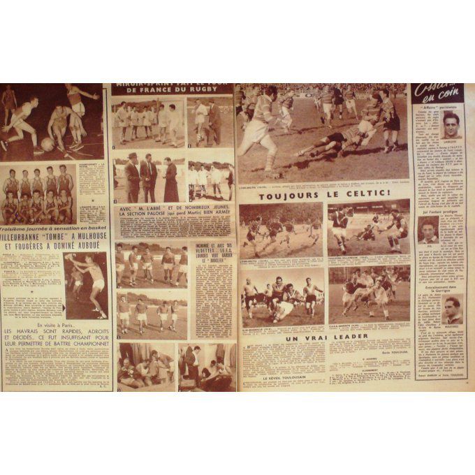 Miroir Sprint 1952 #  331 13 Oct El Mabrouk Barbadoro Famechon Lapebie Derny Terrot