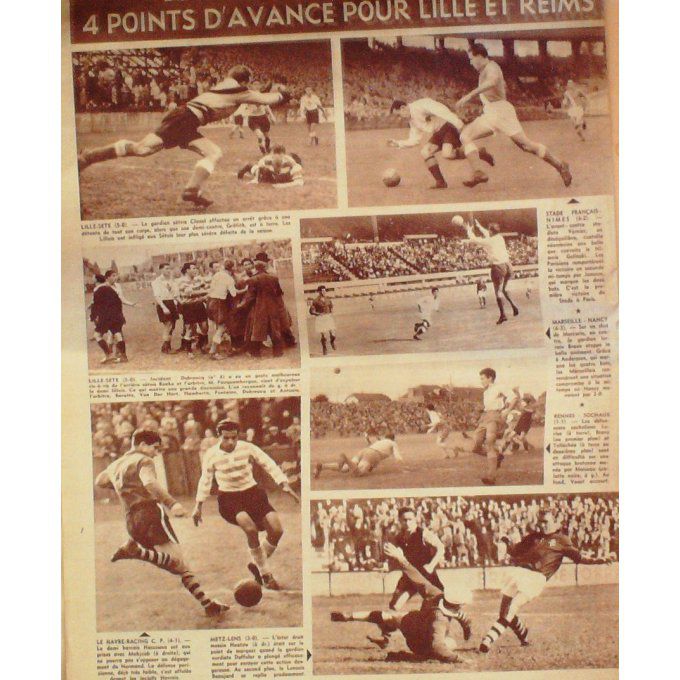 Miroir Sprint 1952 #  331 13 Oct El Mabrouk Barbadoro Famechon Lapebie Derny Terrot