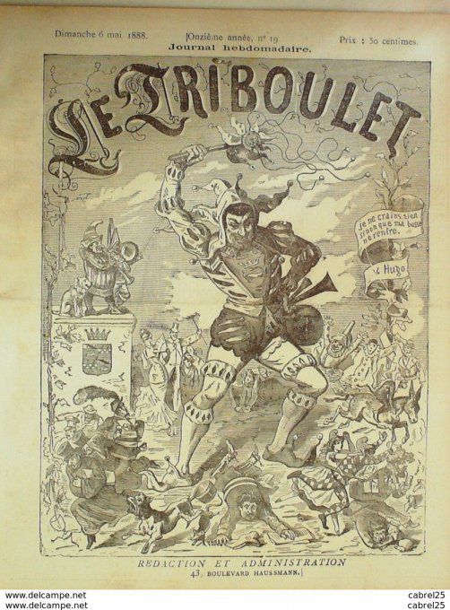 Le Triboulet 1888 n°19 ROLAND GRELOT BLASS BARABANDY