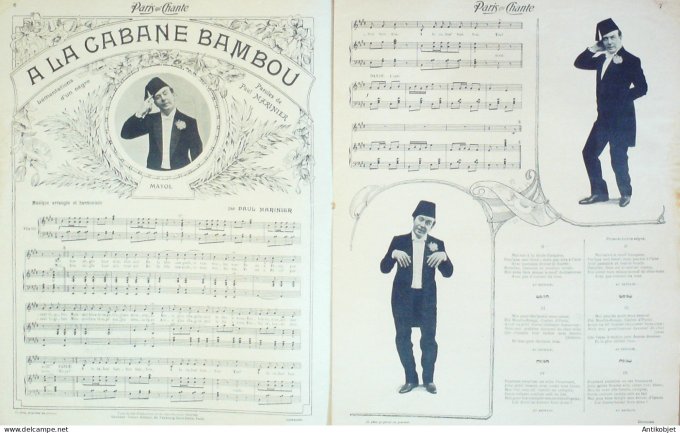 Paris qui chante 1905 n°141 Mayol Numéro Spécial