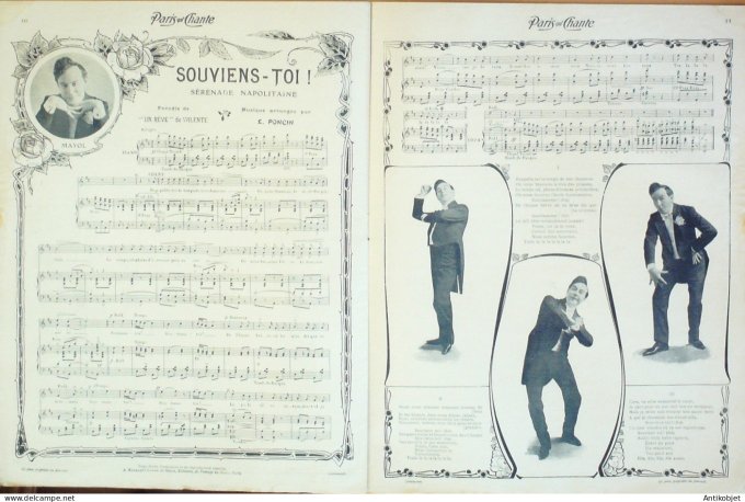 Paris qui chante 1905 n°141 Mayol Numéro Spécial