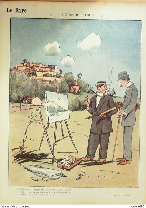 Le Rire 1913 n°532 Fabiano Florès Radiguet Vallée Falké Guillaume