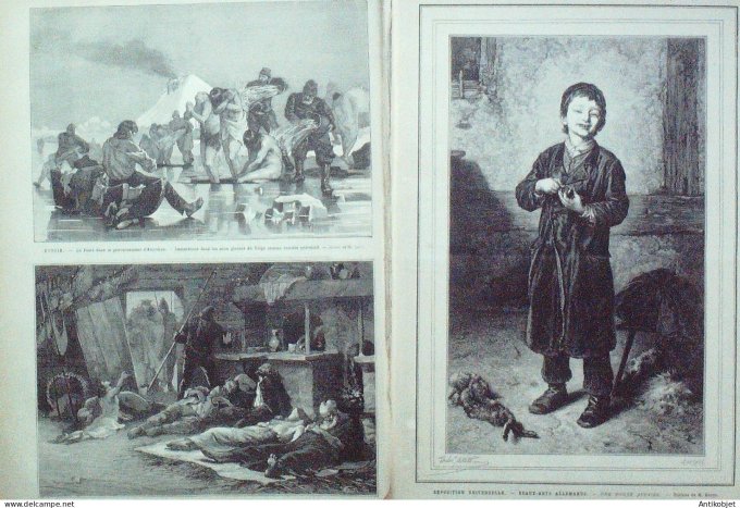 Le Monde illustré 1879 n°1141 Russie Astrakan Vietlandka comte de Sancy