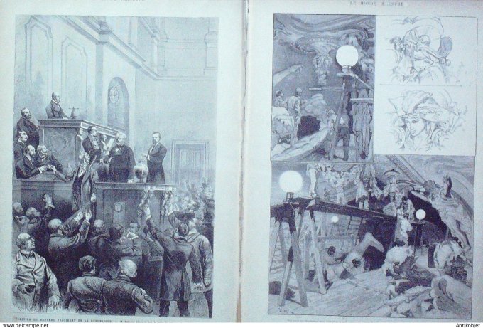 Le Monde illustré 1879 n°1141 Russie Astrakan Vietlandka comte de Sancy